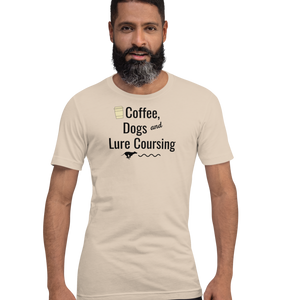 Coffee, Dogs & Lure Coursing T-Shirts - Light