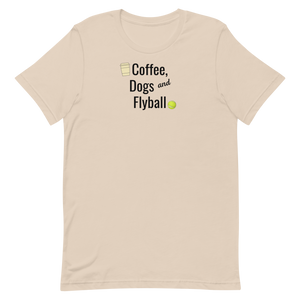 Coffee, Dogs & Flyball T-Shirts - Light