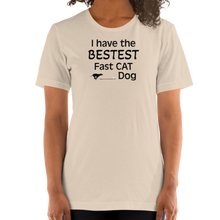 Load image into Gallery viewer, Bestest Fast CAT Dog T-Shirts - Light

