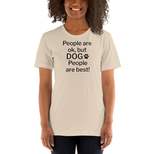 Dog People are Best! T-Shirts - Light