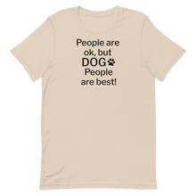 Load image into Gallery viewer, Dog People are Best! T-Shirts - Light
