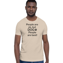 Load image into Gallery viewer, Dog People are Best! T-Shirts - Light
