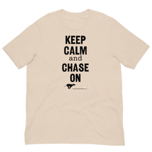Load image into Gallery viewer, Keep Calm &amp; Chase On Lure Coursing T-Shirts - Light
