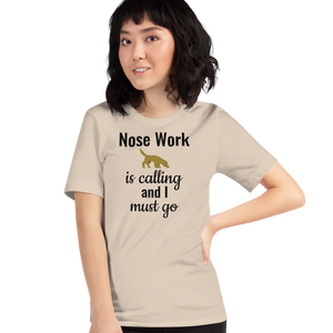 Nose Work is Calling T-Shirts - Light