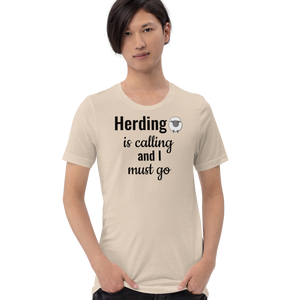 Sheep Herding is Calling T-Shirt - Light