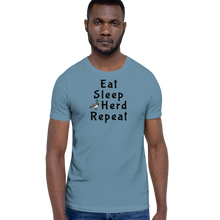 Load image into Gallery viewer, Eat Sleep Duck Herd Repeat T-Shirts - Light

