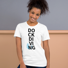 Load image into Gallery viewer, Stacked Dock Diving T-Shirts - Light
