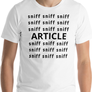 Sniff Sniff Article Tracking T-Shirts- Light