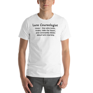 Dog Lure Course "Lurecoursologist" T-Shirts - Light