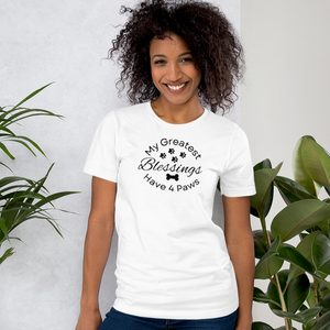 4 Paws Blessings T-Shirts - Light