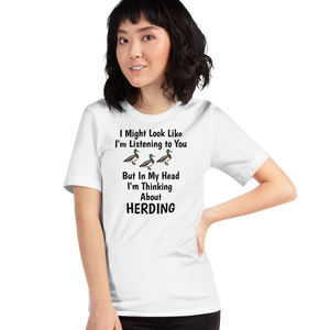 I'm Thinking About Duck Herding T-Shirts - Light