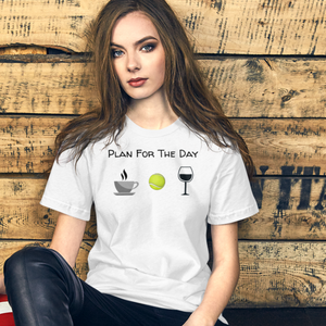 Plan for the Day Flyball/ Tennis Ball T-Shirts - Light