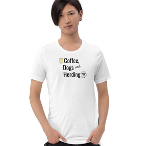 Coffee, Dogs & Sheep Herding T-Shirts - Light