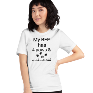 My BFF has 4 Paws T-Shirts - Light