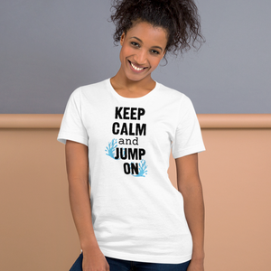 Keep Calm & Jump On Dock Diving T-Shirts - Light