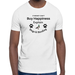 Buy Happiness w/ Dogs & Duck Herding T-Shirts - Light