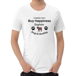 Money Buys Cattle Herding Happiness T-Shirts - Light