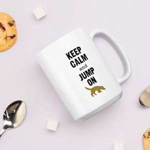 Keep Calm & Sniff On Nose or Scent Work Mug