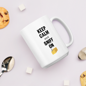 Keep Calm & Sniff On Barn Hunt Mug