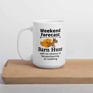 Barn Hunt Weekend Forecast Mug