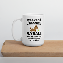 Load image into Gallery viewer, Flyball Weekend Forecast Mug
