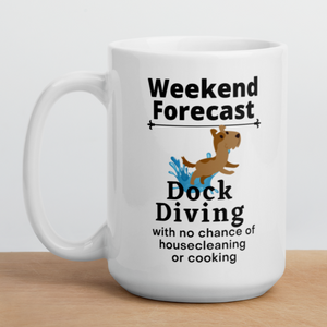 Dock Diving Weekend Forecast Mug