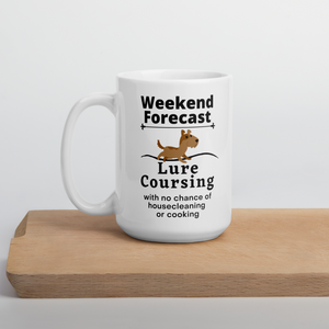 Lure Coursing Weekend Forecast Mug
