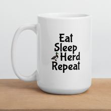 Load image into Gallery viewer, Eat Sleep Duck Herd Repeat Mug
