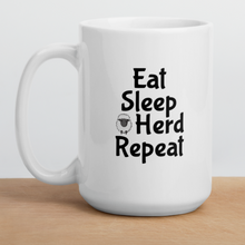 Load image into Gallery viewer, Eat Sleep Sheep Herd Repeat Mug
