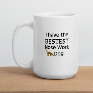 Bestest Nose Work Dog Mug