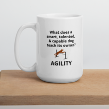 Load image into Gallery viewer, Dog Teaches Agility Mug
