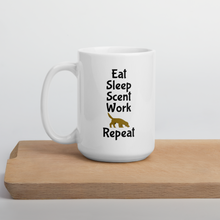 Load image into Gallery viewer, Eat Sleep Scent Work Repeat Mug
