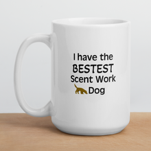 Load image into Gallery viewer, Bestest Scent Work Dog Mug
