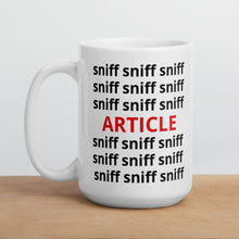 Load image into Gallery viewer, Sniff Sniff Article Tracking Mug

