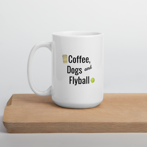 Coffee, Dogs & Flyball Mug