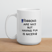 Load image into Gallery viewer, Ribbons are Nice Mug
