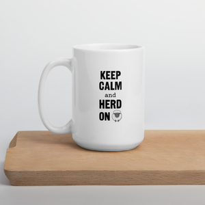 Keep Calm & Sheep Herd On Mug