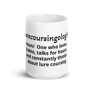 Lure Coursing "Lurecoursingologist" Mug