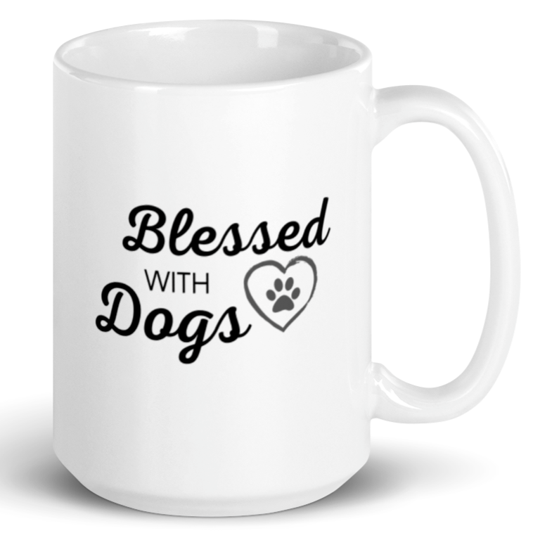 Blessed with Dogs Mug