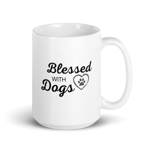 Blessed with Dogs Mug