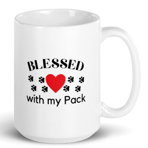 Blessed with My Pack Mug