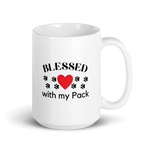 Blessed with My Pack Mug