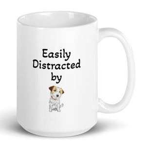 Easily Distracted by Russell Terriers Mug