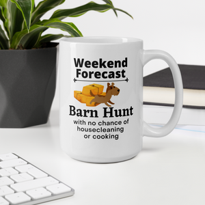 Barn Hunt Weekend Forecast Mug
