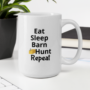 Eat Sleep Barn Hunt Repeat Mug