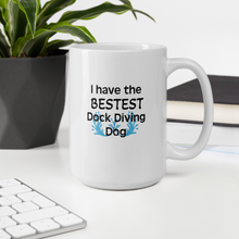 Load image into Gallery viewer, Bestest Dock Diving Dog Mug
