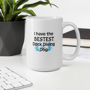 Bestest Dock Diving Dog Mug