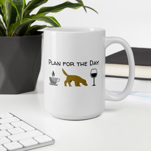 Plan for the Day - Nose Work & Scent Work Mug