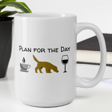 Load image into Gallery viewer, Plan for the Day - Nose Work &amp; Scent Work Mug
