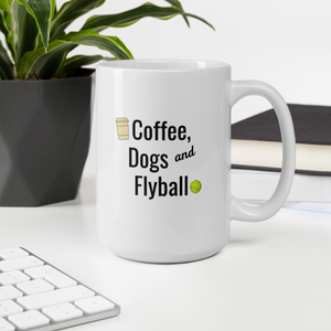 Coffee, Dogs & Flyball Mug